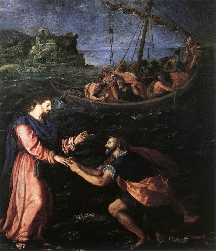St Peter Walking on the Water, ALLORI Alessandro